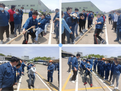 m88官网下属浙江m88官网药业组织开展第十六届青年团队拔河比赛