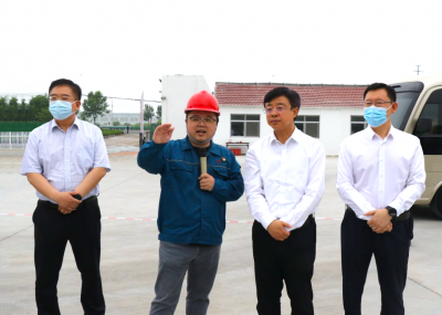 潍坊市委书记刘运一行莅临m88官网下属山东m88官网药业调研指导