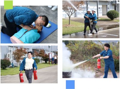 m88官网新昌基地组织11.9消防技能竞赛活动